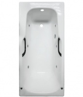 Ванна Jacob Delafon Prelude 160x70 с гидромассажем